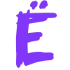 💜 Эмодзи «Фиолетовый алфавит» для Telegram