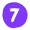 7️⃣ Эмодзи «Фиолетовый алфавит» для Telegram