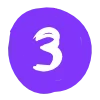 3️⃣ Эмодзи «Фиолетовый алфавит» для Telegram