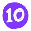 🔟 Эмодзи «Фиолетовый алфавит» для Telegram
