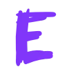 💜 Эмодзи «Фиолетовый алфавит» для Telegram