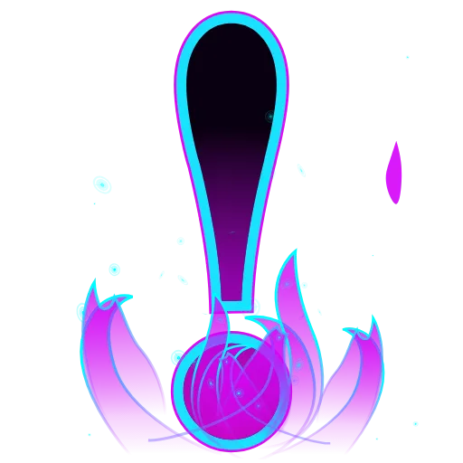 🔥 Эмодзи «VIOLET FLAME» для Telegram