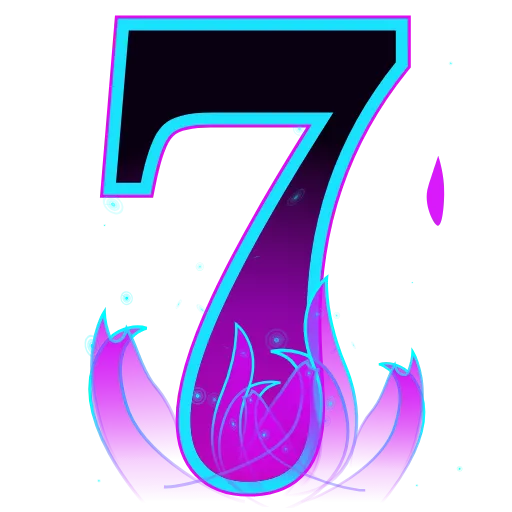 7️⃣ Эмодзи «VIOLET FLAME» для Telegram