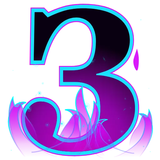🔥 Эмодзи «VIOLET FLAME» для Telegram