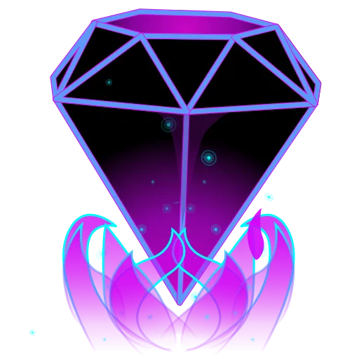 💎 Эмодзи «VIOLET FLAME» для Telegram