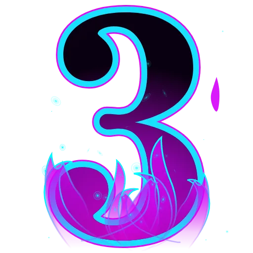 3️⃣ Эмодзи «VIOLET FLAME» для Telegram