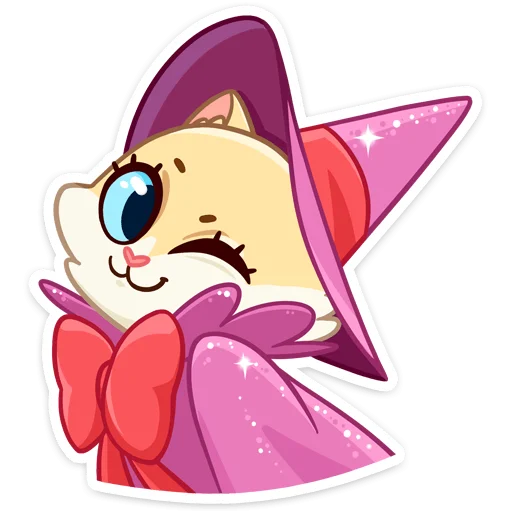 😉 Стикер «Виолетта» для Telegram