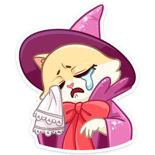 😿 Стикер «Виолетта» для Telegram
