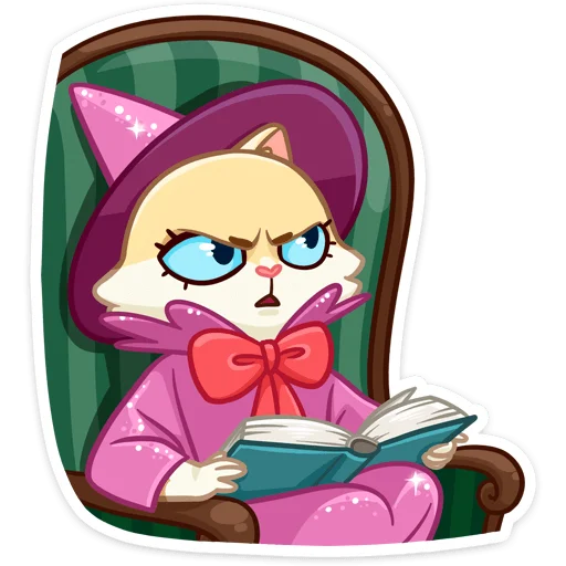 🤨 Стикер «Виолетта» для Telegram