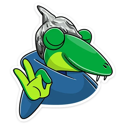 👌 Стикер «Змеяна Водолеевна» для Telegram