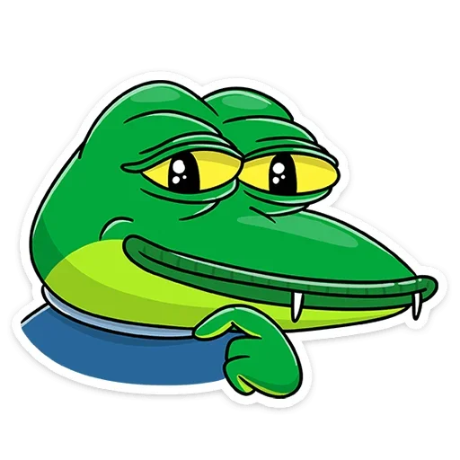 🤔 Стикер «Змеяна Водолеевна» для Telegram