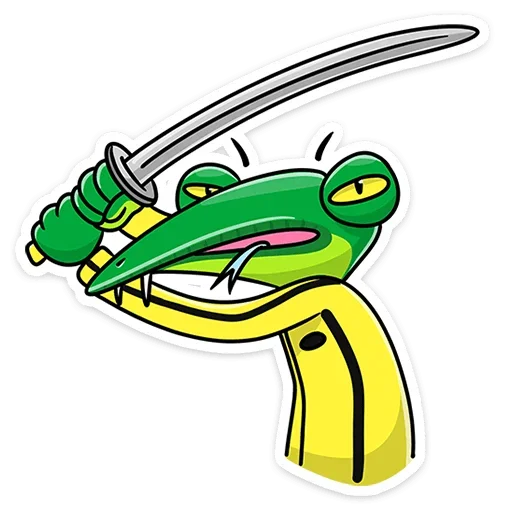 ⚔️ Стикер «Змеяна Водолеевна» для Telegram