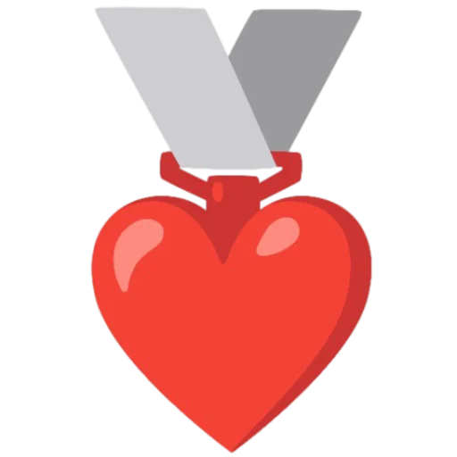 ❤️ Стикер «red heart vip» для Telegram