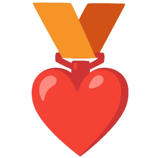 ❤️ Стикер «red heart vip» для Telegram