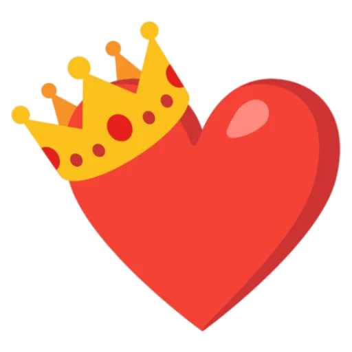 ❤️ Стикер «red heart vip» для Telegram