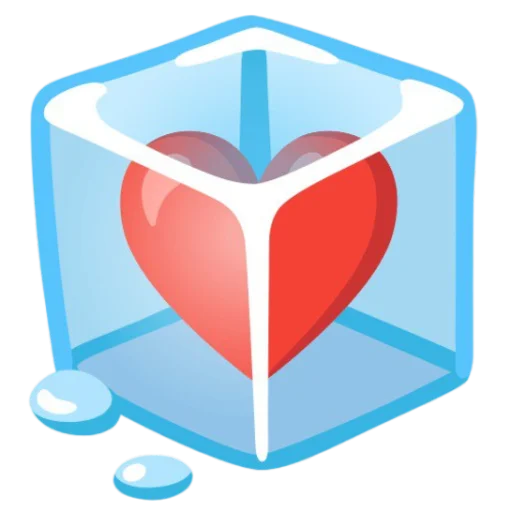 ❤️ Стикер «red heart vip» для Telegram