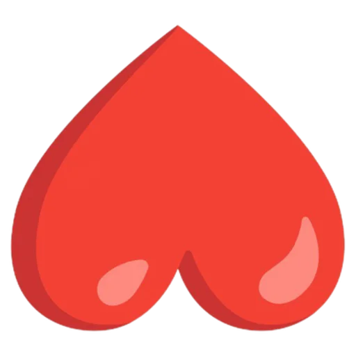 ❤️ Стикер «red heart vip» для Telegram