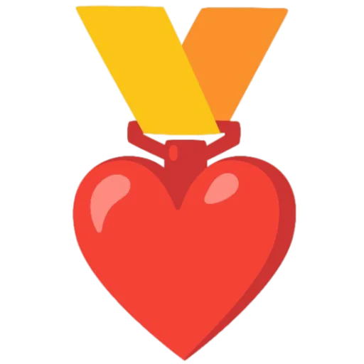 ❤️ Стикер «red heart vip» для Telegram