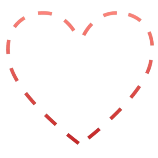 ❤️ Стикер «red heart vip» для Telegram