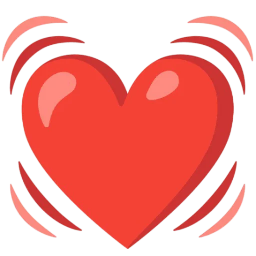 ❤️ Стикер «red heart vip» для Telegram