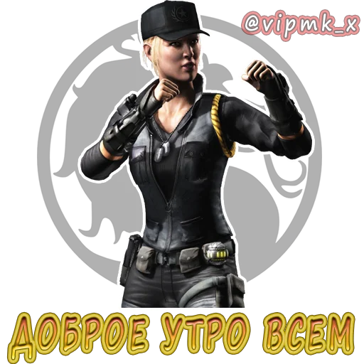 🌇 Стикер «VIP MORTAL KOMBAT» для Telegram