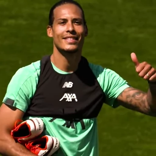 Стикерпак Virgil van Dijk для Telegram