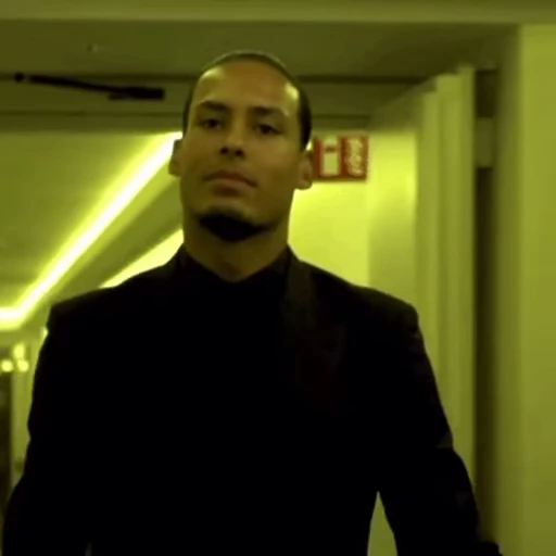 🖤 Стикер «Virgil van Dijk» для Telegram