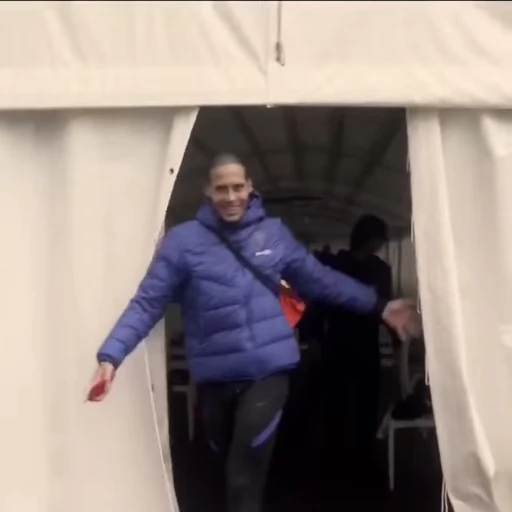 🖤 Стикер «Virgil van Dijk» для Telegram