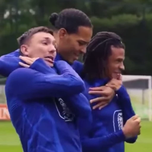 🖤 Стикер «Virgil van Dijk» для Telegram