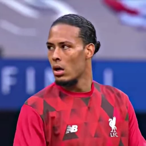 🖤 Стикер «Virgil van Dijk» для Telegram