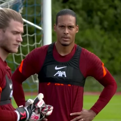 🖤 Стикер «Virgil van Dijk» для Telegram