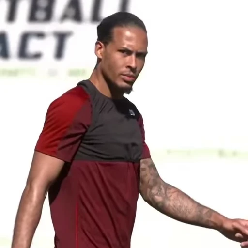 🖤 Стикер «Virgil van Dijk» для Telegram