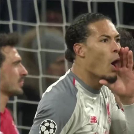 🖤 Стикер «Virgil van Dijk» для Telegram