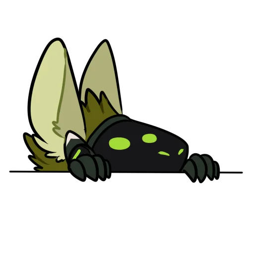 💬 Стикер «Viridian Protogen» для Telegram