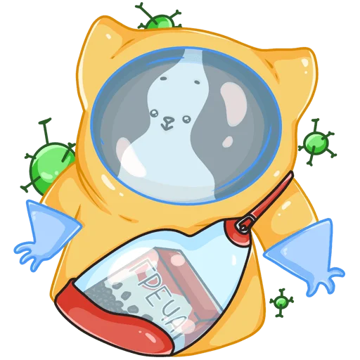 😔 Стикер «Virus» для Telegram