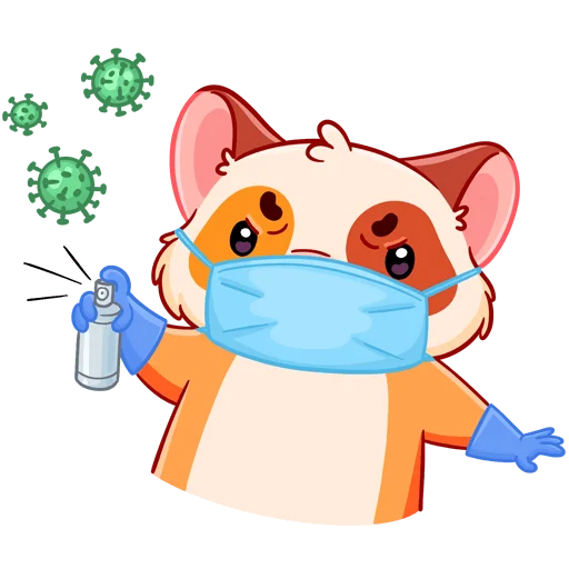 😱 Стикер «Virus» для Telegram