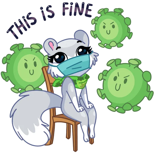 😀 Стикер «Virus» для Telegram