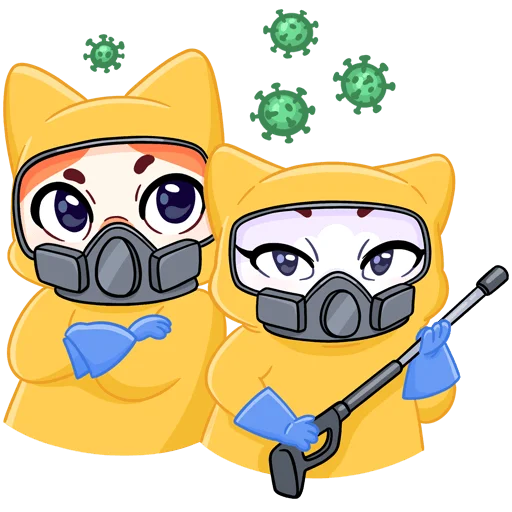 👌 Стикер «Virus» для Telegram