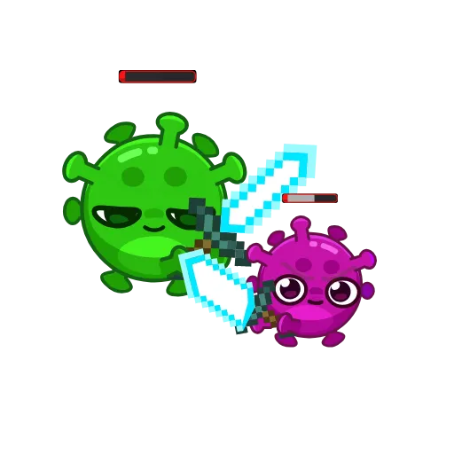 ⚔️ Стикер «virus gifts» для Telegram