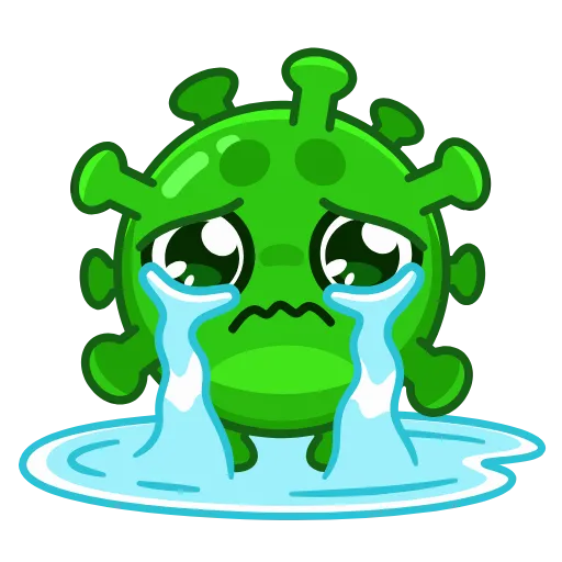 😭 Стикер «virus gifts» для Telegram