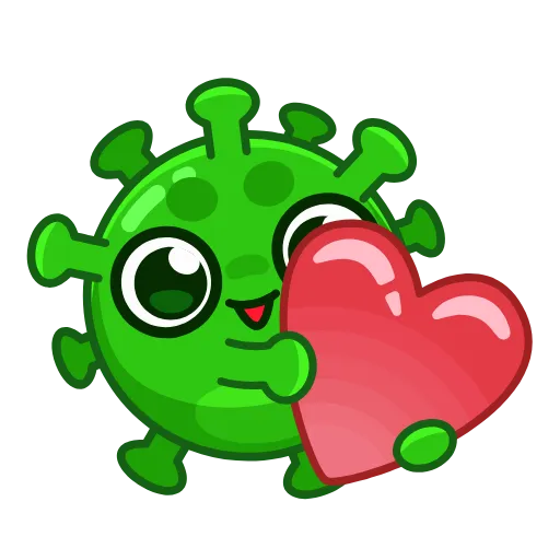 ❤️ Стикер «virus gifts» для Telegram