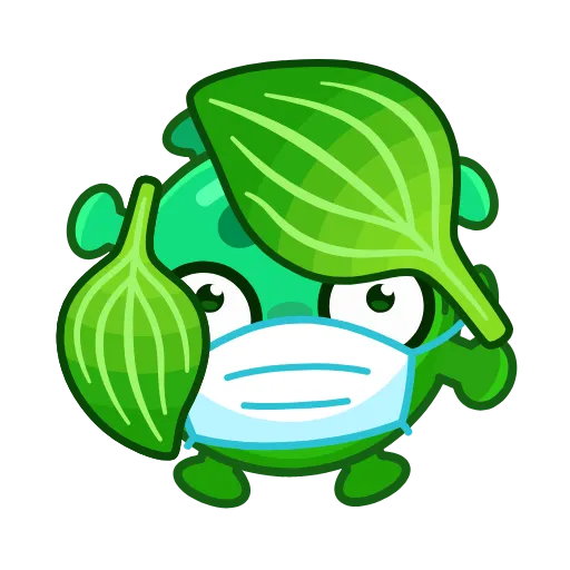 🤕 Стикер «virus gifts» для Telegram