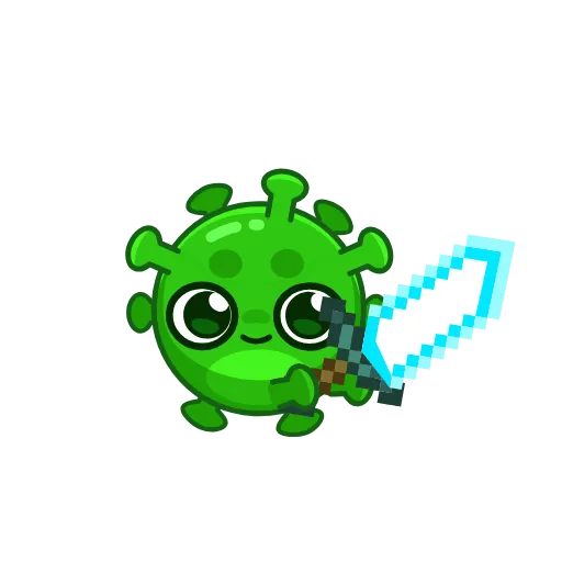 ⚔️ Стикер «virus gifts» для Telegram