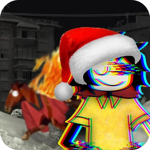 🎄 Стикер «ВИРУС» для Telegram