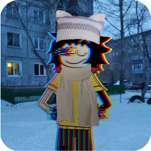 👓 Стикер «ВИРУС» для Telegram