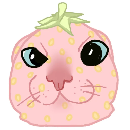 🤨 Стикер «Клубникот и Вишкотя» для Telegram