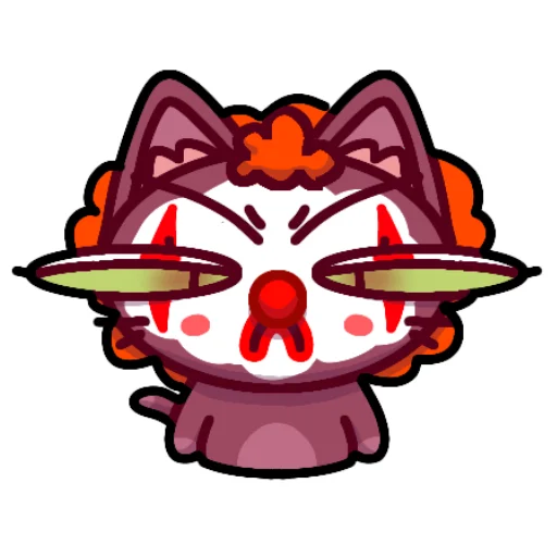 🤡 Стикер «Вишкотя» для Telegram
