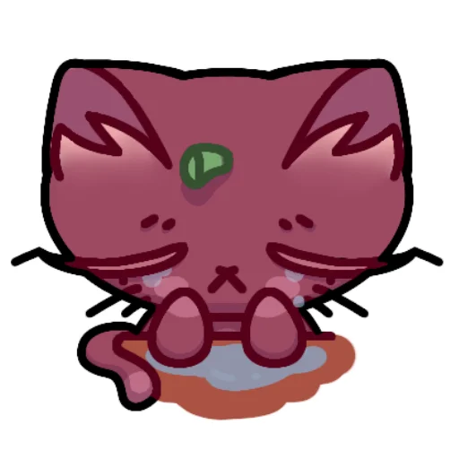 😢 Стикер «Вишкотя» для Telegram