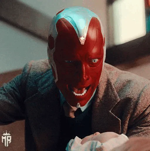 📺 Стикер «Vision Paul Bettany» для Telegram