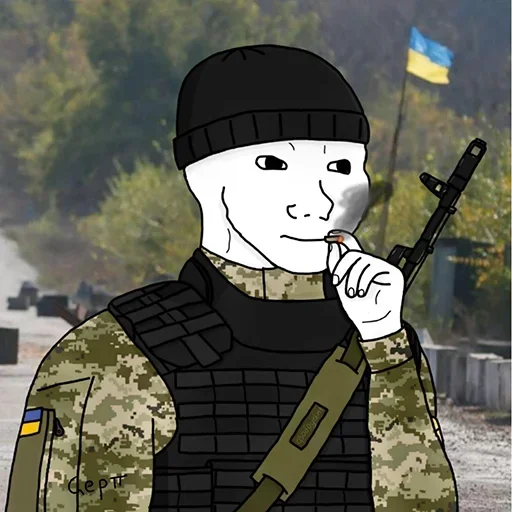 🚬 Стикер «Вісник Нового Риму» для Telegram